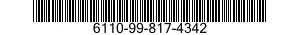 6110-99-817-4342  6110998174342 998174342