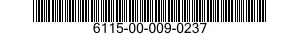 6115-00-009-0237  6115000090237 000090237