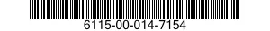 6115-00-014-7154  6115000147154 000147154