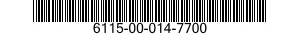 6115-00-014-7700  6115000147700 000147700