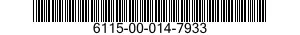 6115-00-014-7933  6115000147933 000147933