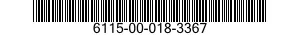 6115-00-018-3367  6115000183367 000183367