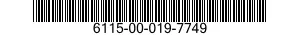 6115-00-019-7749  6115000197749 000197749