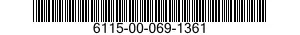 6115-00-069-1361 STATOR,GENERATOR 6115000691361 000691361