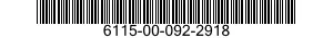 6115-00-092-2918 GENERATOR,ALTERNATING CURRENT 6115000922918 000922918