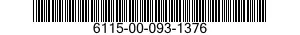 6115-00-093-1376 GENERATOR,ALTERNATING CURRENT 6115000931376 000931376