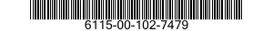 6115-00-102-7479 STATOR EXITER 6115001027479 001027479
