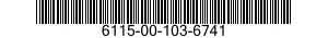 6115-00-103-6741  6115001036741 001036741