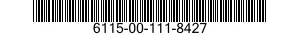 6115-00-111-8427 CASE,GENERATOR SET 6115001118427 001118427