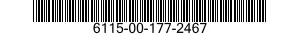6115-00-177-2467  6115001772467 001772467