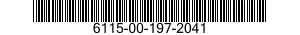 6115-00-197-2041  6115001972041 001972041