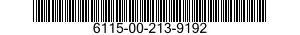6115-00-213-9192  6115002139192 002139192
