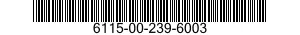 6115-00-239-6003 WINDING,GENERATOR FIELD 6115002396003 002396003