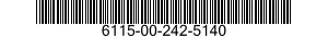 6115-00-242-5140  6115002425140 002425140