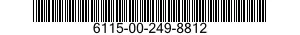 6115-00-249-8812 WINDING,GENERATOR FIELD 6115002498812 002498812