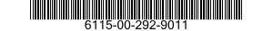 6115-00-292-9011 CLIP,THRUST,HYDRAULIC MOTOR 6115002929011 002929011