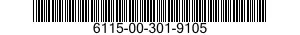 6115-00-301-9105  6115003019105 003019105