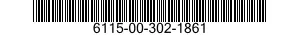 6115-00-302-1861  6115003021861 003021861