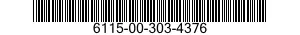 6115-00-303-4376  6115003034376 003034376