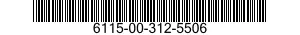 6115-00-312-5506 WINDING,GENERATOR FIELD 6115003125506 003125506