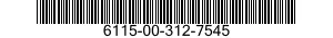 6115-00-312-7545  6115003127545 003127545