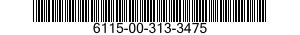 6115-00-313-3475  6115003133475 003133475