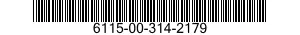 6115-00-314-2179 WINDING,GENERATOR FIELD 6115003142179 003142179