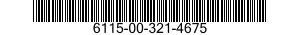 6115-00-321-4675  6115003214675 003214675