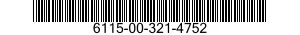 6115-00-321-4752  6115003214752 003214752