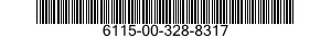 6115-00-328-8317 GENERATOR,ALTERNATING CURRENT 6115003288317 003288317