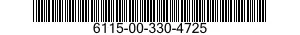 6115-00-330-4725  6115003304725 003304725