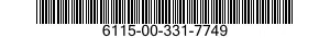 6115-00-331-7749  6115003317749 003317749
