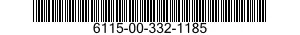 6115-00-332-1185  6115003321185 003321185