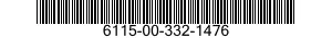 6115-00-332-1476  6115003321476 003321476