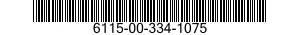 6115-00-334-1075  6115003341075 003341075
