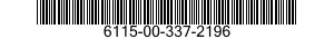 6115-00-337-2196  6115003372196 003372196