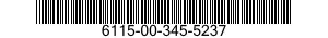 6115-00-345-5237  6115003455237 003455237