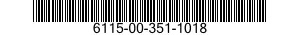 6115-00-351-1018  6115003511018 003511018