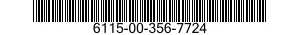 6115-00-356-7724  6115003567724 003567724
