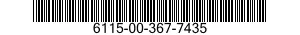 6115-00-367-7435  6115003677435 003677435