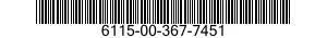 6115-00-367-7451  6115003677451 003677451