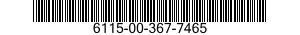 6115-00-367-7465  6115003677465 003677465
