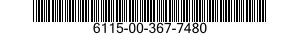 6115-00-367-7480  6115003677480 003677480