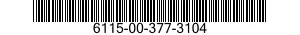 6115-00-377-3104  6115003773104 003773104