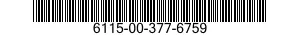 6115-00-377-6759 ARMATURE,GENERATOR 6115003776759 003776759