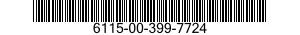 6115-00-399-7724  6115003997724 003997724