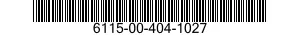 6115-00-404-1027  6115004041027 004041027