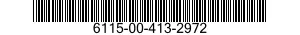 6115-00-413-2972  6115004132972 004132972
