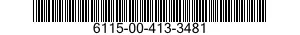 6115-00-413-3481  6115004133481 004133481