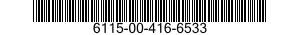 6115-00-416-6533  6115004166533 004166533